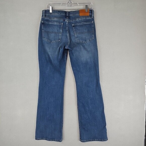 Lucky Brand Sweet Boot Jeans Womens 30 Blue Distressed Country Western Cowgirl - Picture 8 of 14